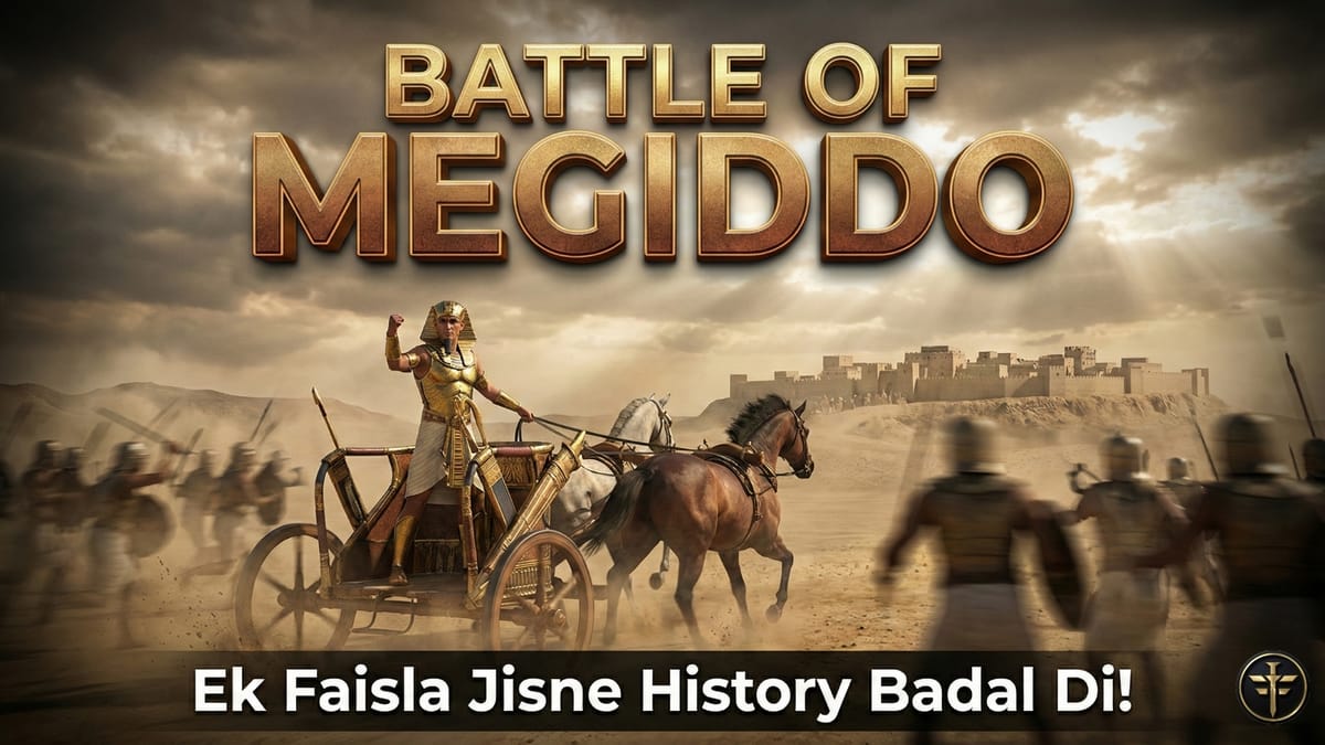 Battle of Megiddo(1457 BCE) : Graphic Story | History ki Pehli Recorded Jung